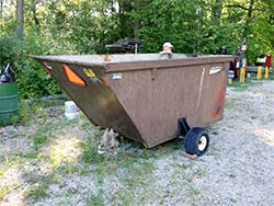 Wheeled Dumpster